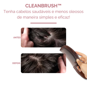 CleanBrush: Escova Anti Caspa e Bactérias