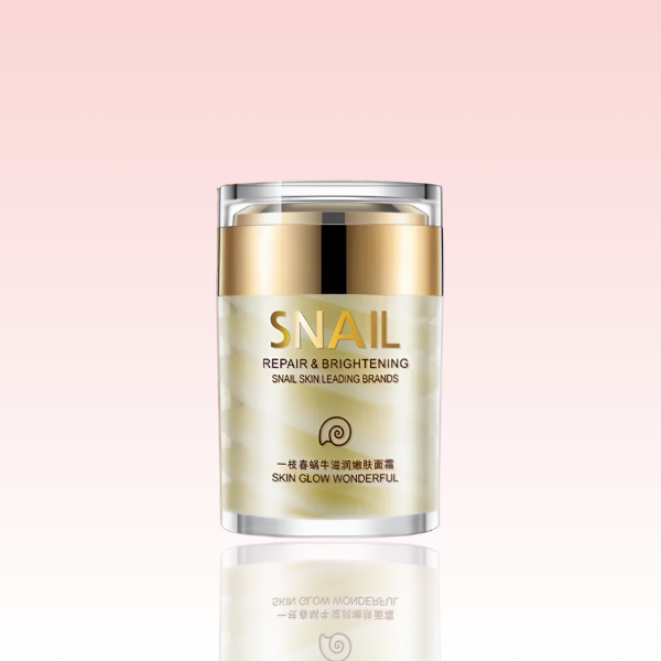 Creme Facial Colágeno de Caracol: Hidratante, Clareador e Antienvelhecimento