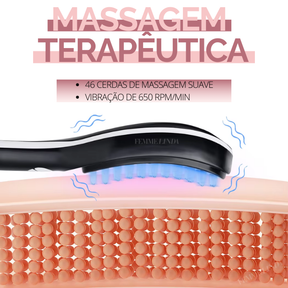 Escova de Terapia Capilar: LedBrush Smarts 4 em 1