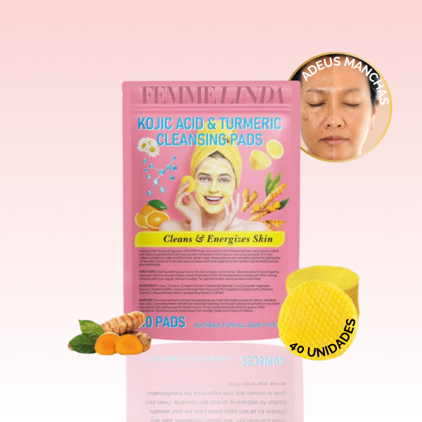 Femme Glow: Esponja Coreana com Remoção de Manchas de Envelhecimento