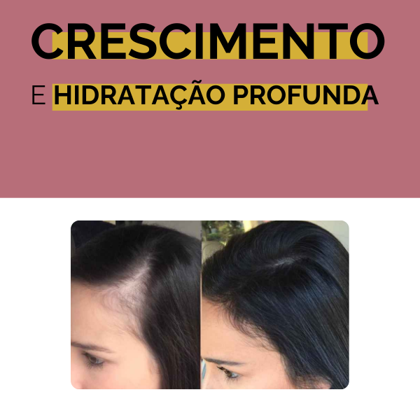 Máscara de Gengibre LGRAMÉR: Previne Queda de Cabelo